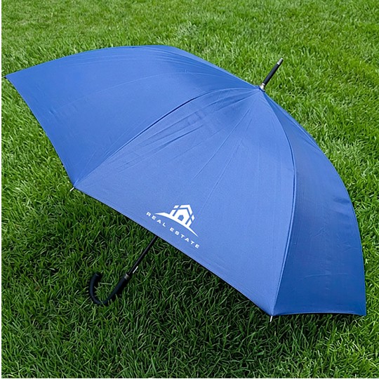 Executive Umbrella: 54 Art With Curved Handle