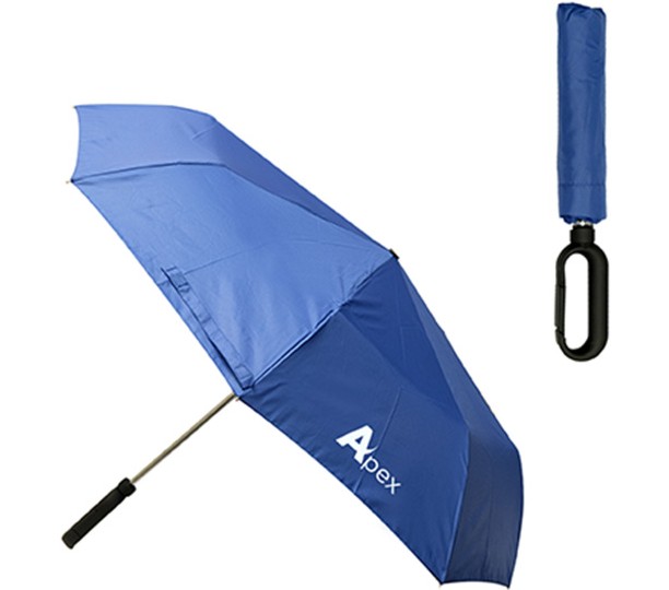 Carabiner Handle Folding Umbrella