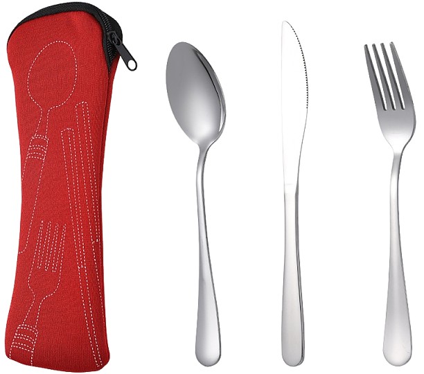 3 Pack Reusable Flatware Set