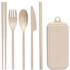 Collapsible Utensils Set With Portable Case