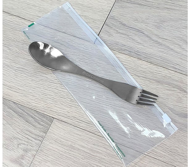 Two-way Stainless Steel Cutlery Set - KW823