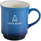 Oxford 14oz Gradient Blue/Cream Ceramic Mug