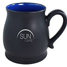 C2017 - Oslo 16oz 2 Tone Black/Blue Mug