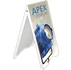 APEX - Plastic A-Frame Display