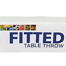 TBL-FT-8-F - Fitted Table Throw 8ft.
