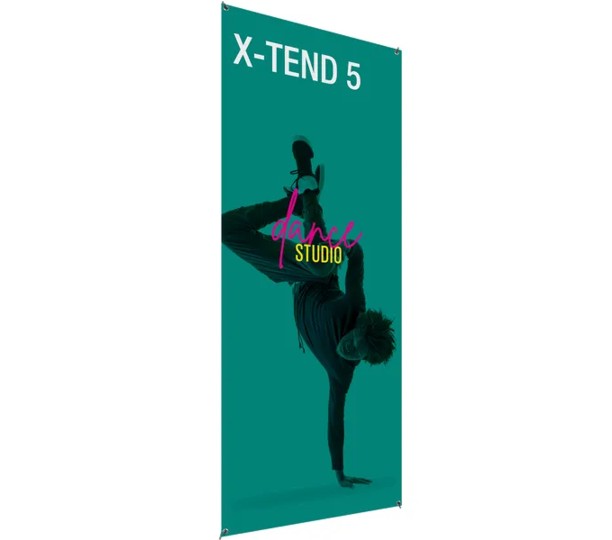 Spring Back Banner Stand X-TEND-5
