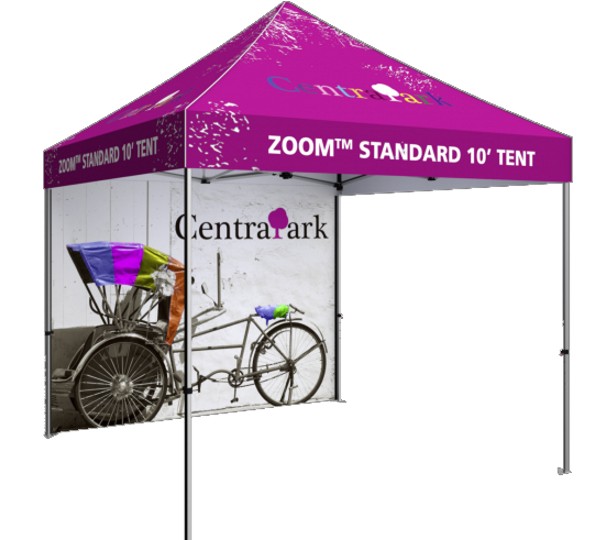 ZM-TNT-FULL-WALL-WHT - 10 Popup Tent Full Wall Only 