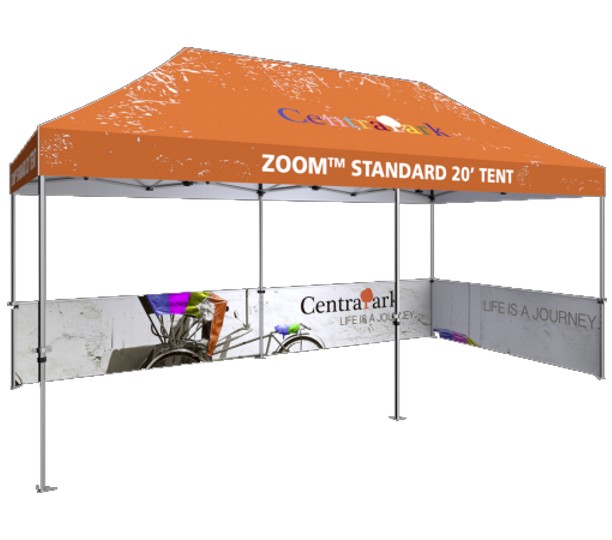 ZM-TNT-HALFWALL- Zoom Standard 20 Popup Tent Half Wall Kit Only