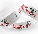 Tyvek® 1" Wristbands for Nightclub and Bar.