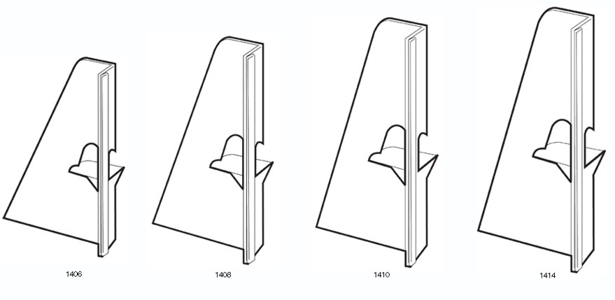Plastic Showcard Easel