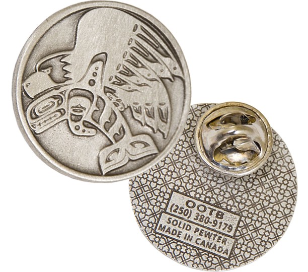Solid Pewter Lapel Pin