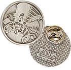Solid Pewter Lapel Pin