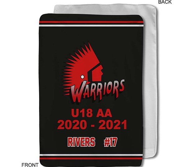 Team Blanket in Ultra Soft Microfleece, 30x40, Lap blanket