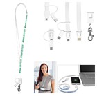 Layton 3-in-1 Lanyard Cell Phone Charging Cable with Type C Adapter