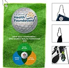Full Colour Sublimation Recycled Golf Towel - Custom Printed Golf Towels