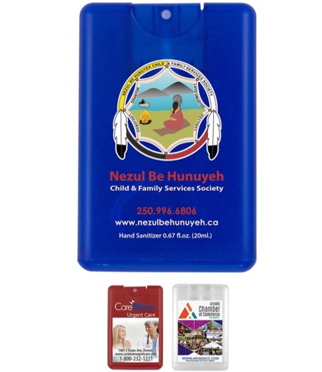 Antibacterial Hand Sanitizer Spray in Credit Card Shape Bottle