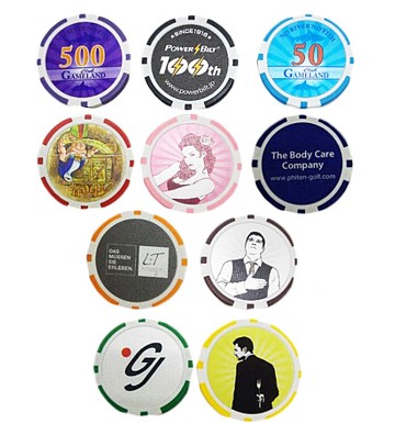 6114 - Bar Poker Chip