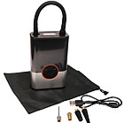 Portable Tire Inflator, Air Compressor w/ Light and Power Bank