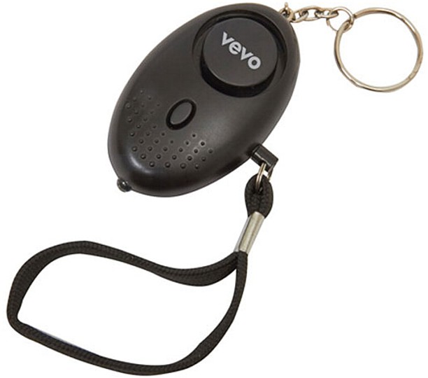 Personal Alarm Keychain w/ LED Light