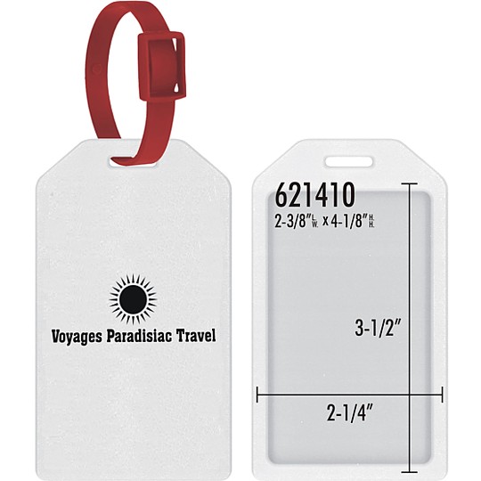 621410 - Luggage ID Badge Holder