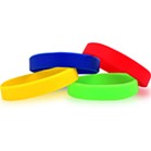 Silicone Awareness Wristbands - Non Printed