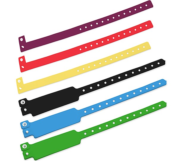 Vinyl Wristband, Non-Printed