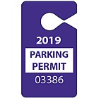 2.75" x 4.75" - Parking Permit Hanger