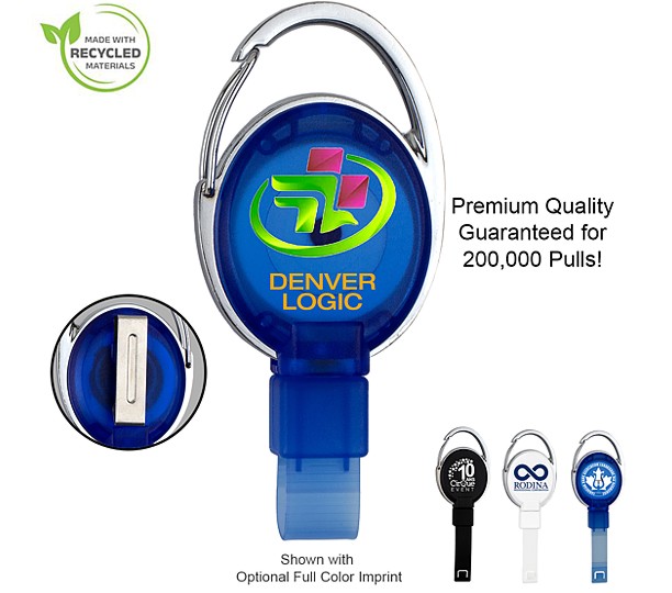 CARABINER BADGE REEL