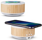 Portia Wireless Charger and Speaker