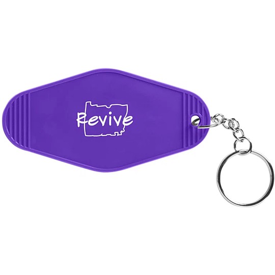 Recycled ABS Motel Keychain