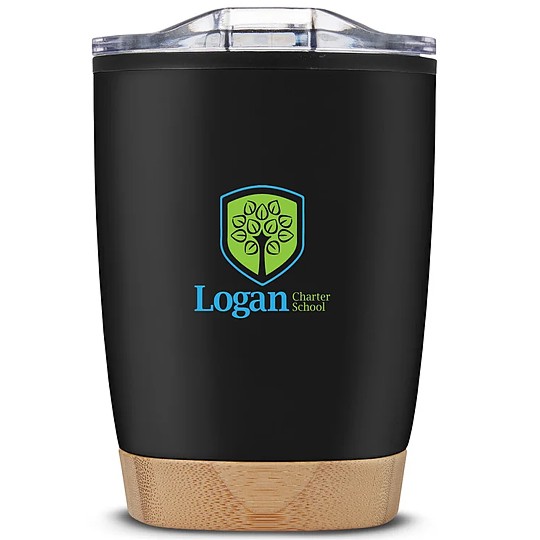 12 oz. Symmetry Tumbler With Bamboo Base