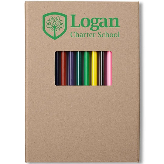 Colored Pencil And Notepad Set