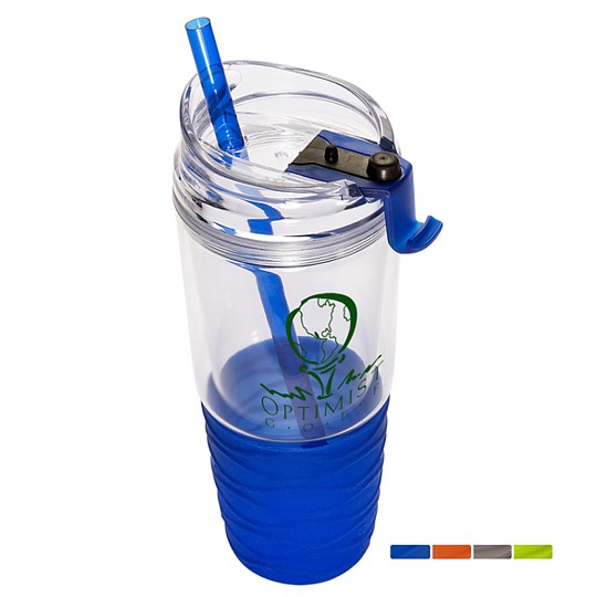 PL-4116 - QUENCH™ 22 oz. Tumbler with Straw