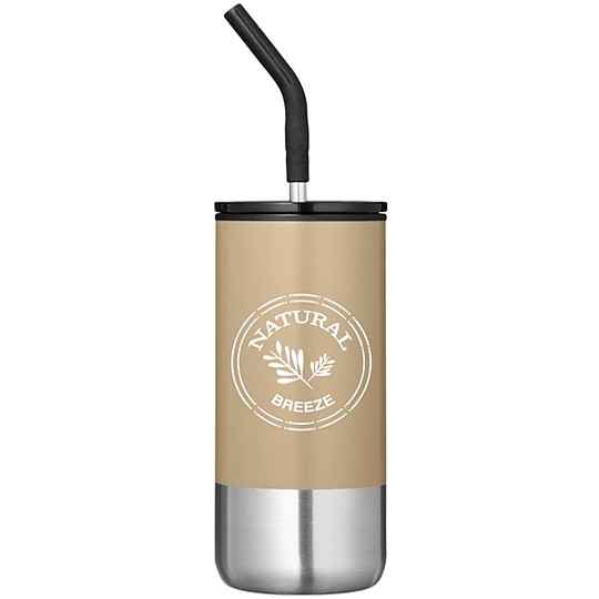 Summit 16 oz. Insulated Tumbler With Straw