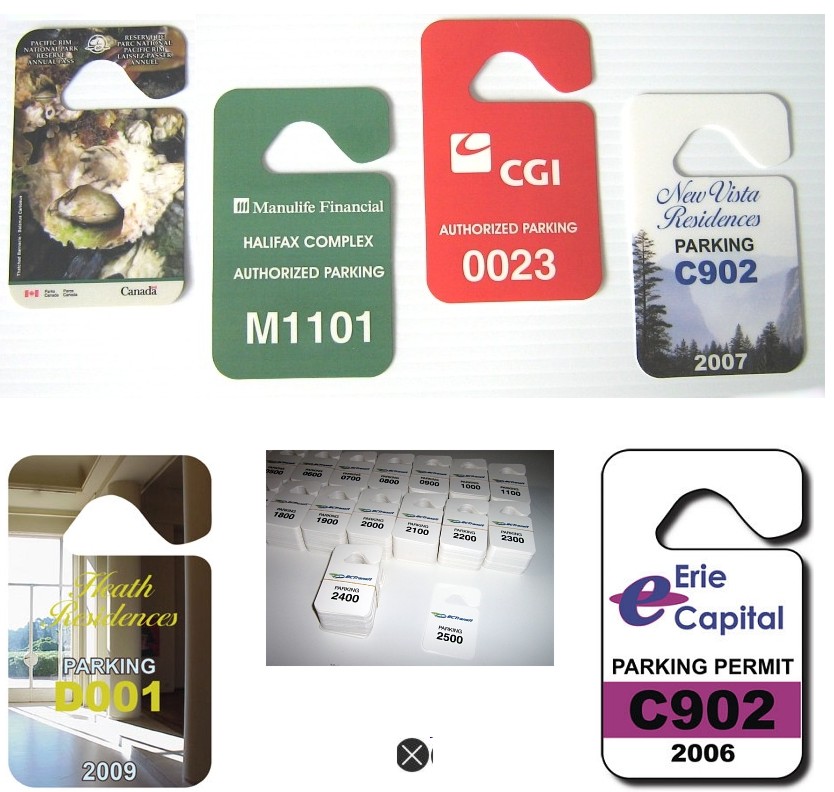 Plastic-Parking-Tag