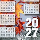 Four Seasons Panel Calendar