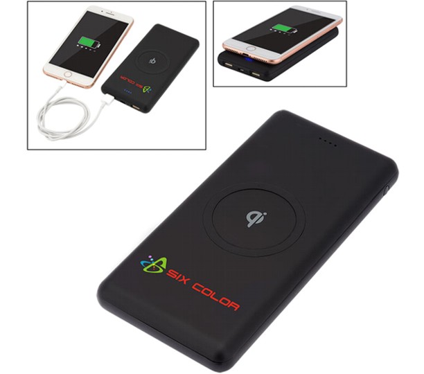Qi Ring Wireless Charger and Power Bank