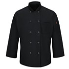 042X - RED KAP® CHEF DESIGNS® Chef Coat With Oilblok