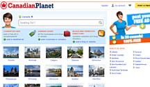 canadianplanet.net Web Page