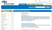 abc directory Web Page
