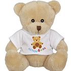 Promo Place Mini Plush Bear Carter Bear w/T-Shirt - GC-15555 - 