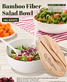 Bamboo Fiber Salad Bowl