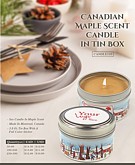 Canadian Maple Scent in Tin Box