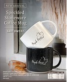 Speckled Stonewear Coffee Mug