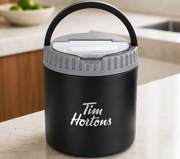 Oreius Food Container w/ SS Spoon - 18oz