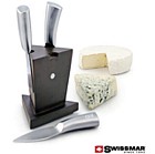 SMR3015-SS - Swissmar® Mini Cheese Knife Block - 3pc