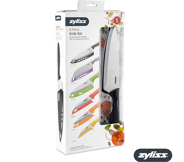 SMR7206-SS - Zyliss® Knife Set - 6pc