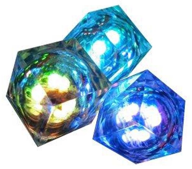 GLOWICM - Multi Colored Glow Ice Cube