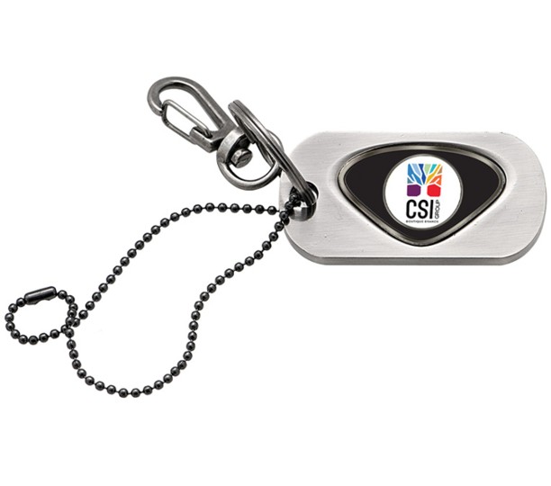 Dog Tag Key Chain