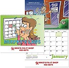 Murphys Law Spiral Wall Calendar